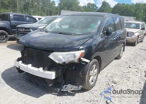 2015 Nissan Quest Sv из США, поврежденный, VIN JN8AE2KP5F9123300